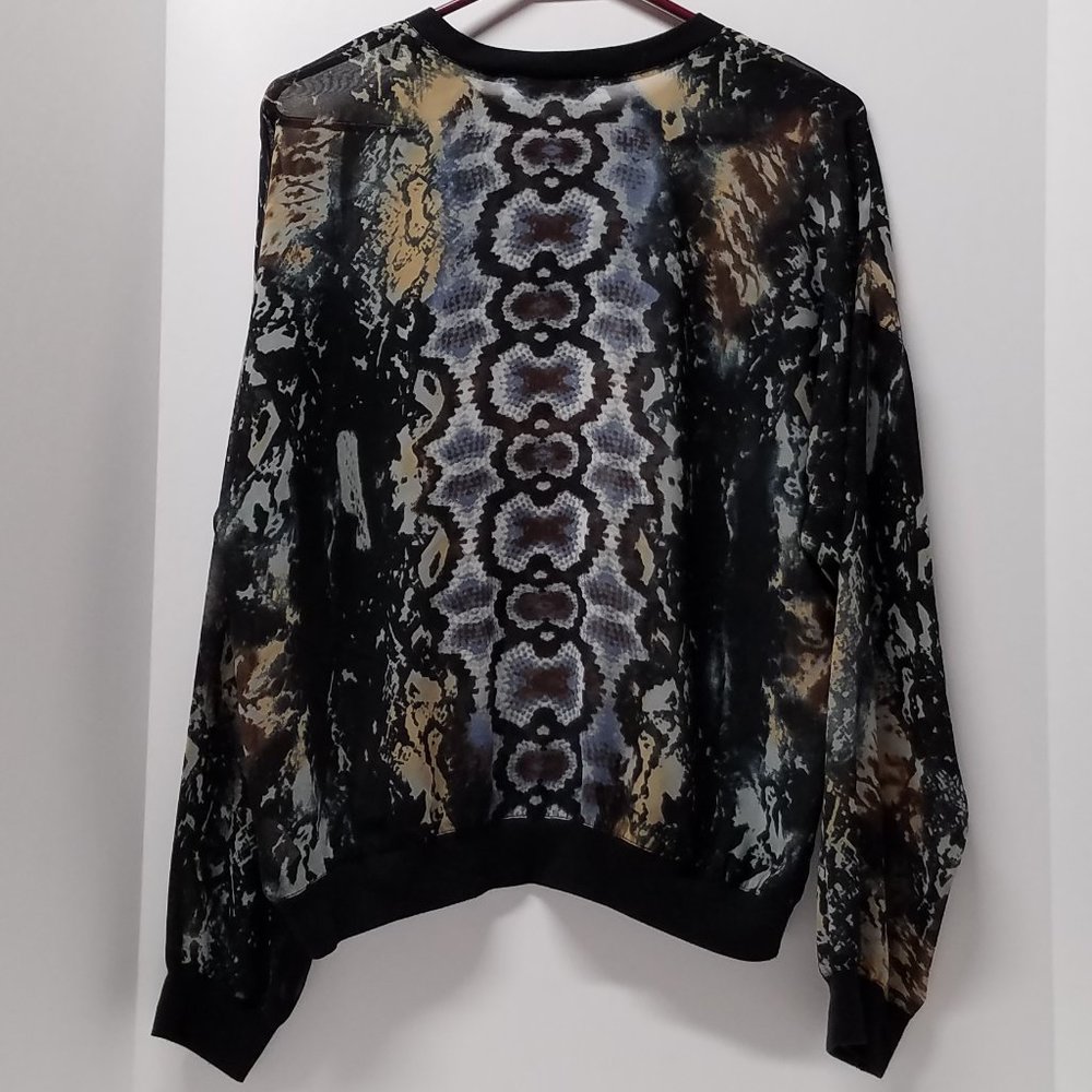 Cabi #572 Dressed Up Sweatshirt Python - image 5